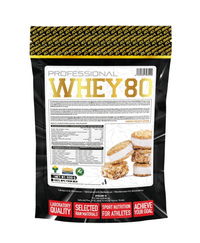 WHEY 80 PRO 500g COOKIES & CREAM