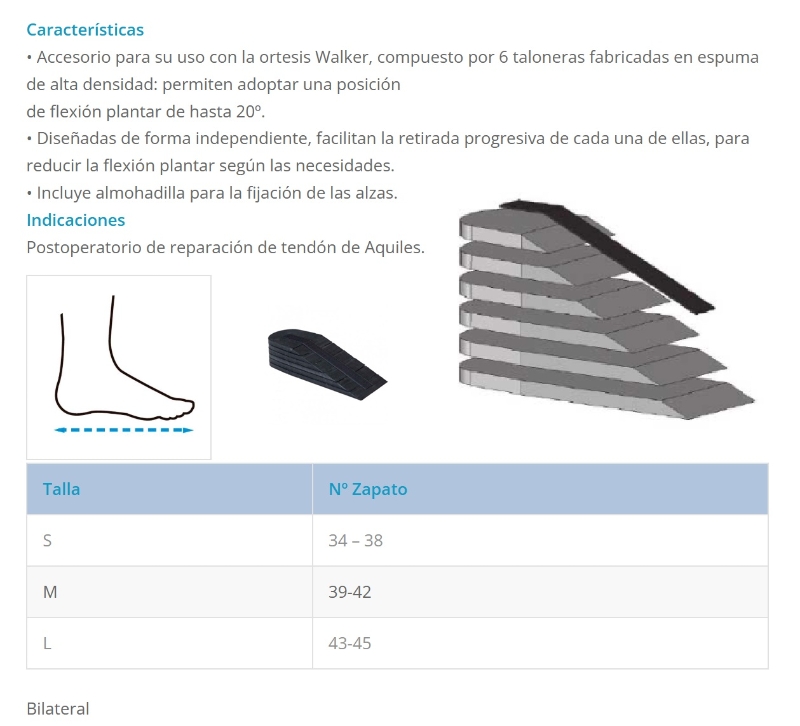 ALZA PARA WALKER L 43-45