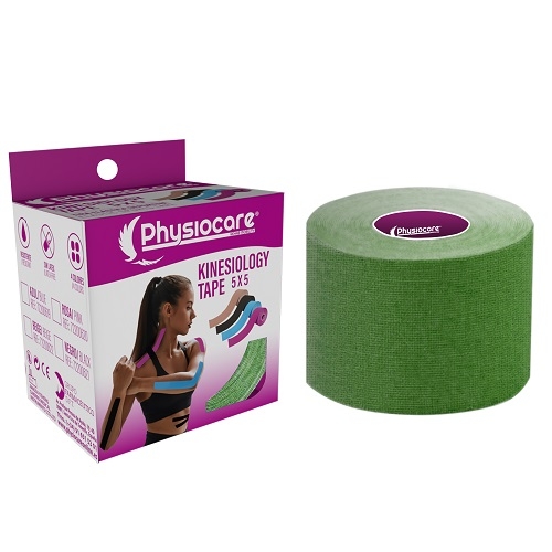 PHYSIOCARE KINE TAPE VERDE OSC 5MX5CM