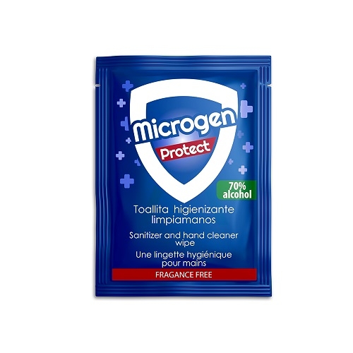 MICROGEN TOALLITAS DESINFECTANTES 25u