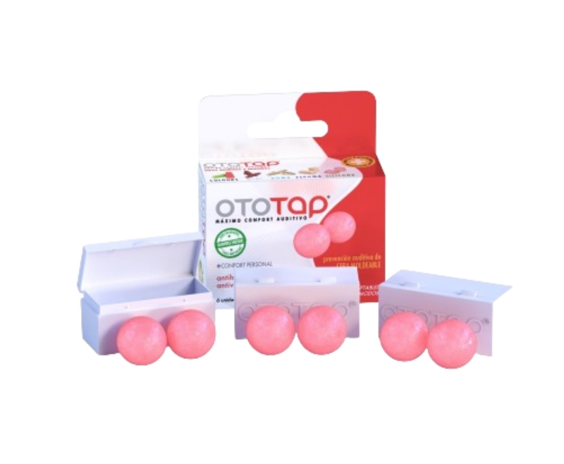 OTOTAP TAPONES CERA CON ALGODON 6u