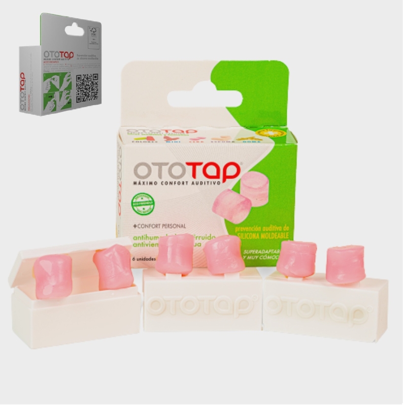 OTOTAP TAPONES SILICONA MOLDEABLE 6u