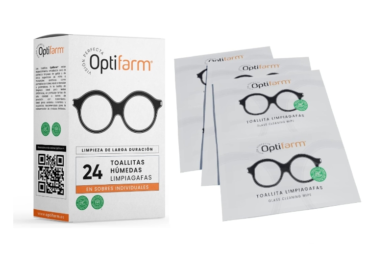 ORTIFARM 24 u TOALLITAS LIMPIAGAFAS