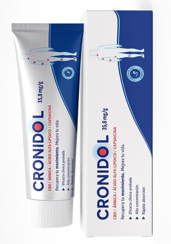 CRONIDOL CREMA GEL 35,8 mg/g 100ml